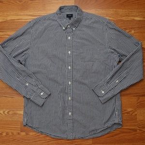 J. Crew Casual Button Down Shirt Gingham Checks